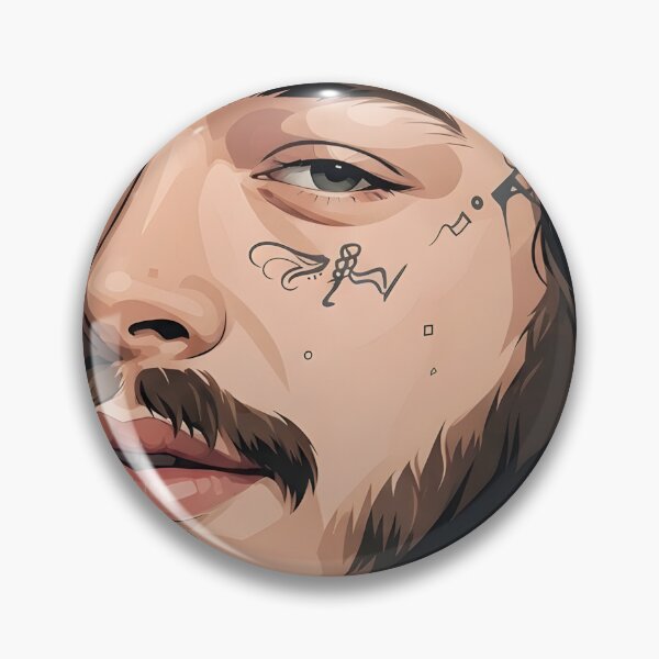 Item preview, Post Malone Vector Art designed and sold by Rusdiii.