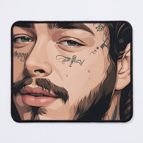 Item preview, Post Malone Vector Art designed and sold by Rusdiii.