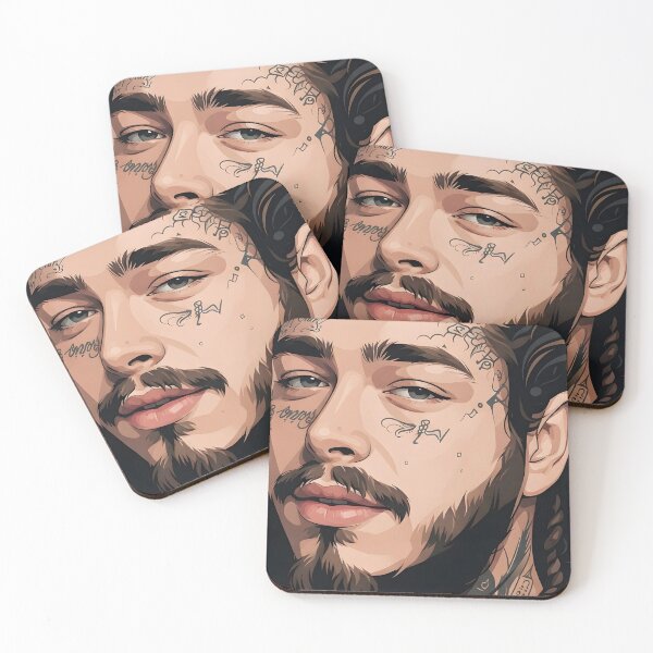 Item preview, Post Malone Vector Art designed and sold by Rusdiii.