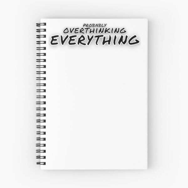 Item preview, Probably Overthinking Everything Graphic designed and sold by Snedsdigital.