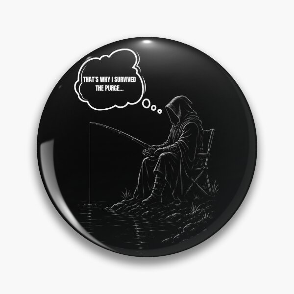 Item preview, Why I Survived The Order 66 - Funny Sci-Fi Fishing designed and sold by GeekAnglerStore.