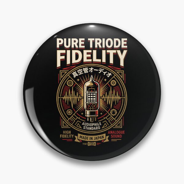 Item preview, Pure Triode Vacuum Tube - Japanese Streetwear Audiophile Vintage Sound designed and sold by SplashTastic.