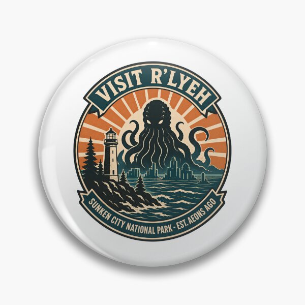 Item preview, Visit R'lyeh - Sunken City National Park designed and sold by Fenay Designs.