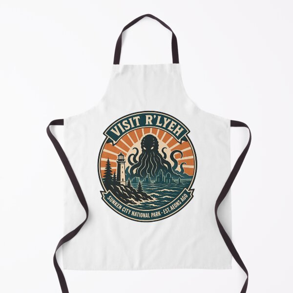 Item preview, Visit R'lyeh - Sunken City National Park designed and sold by Fenay Designs.