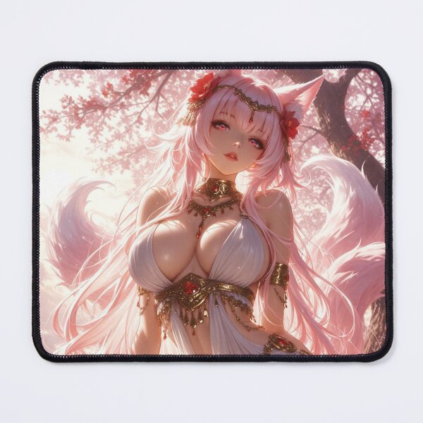 Item preview, Sexy Hot Neko Blonde Pinup Girl Fanart Manga Anime Girl designed and sold by Kyoot Prints.