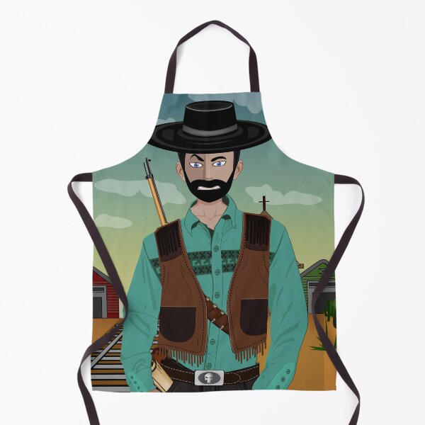 Item preview, The Frontier Preacher Vintage Wild West Ranger Vector Art designed and sold by OutlawsDesign26.