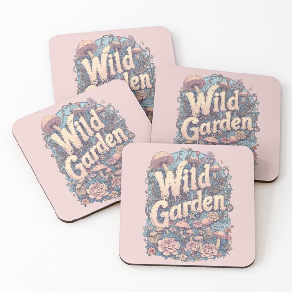 Artikelvorschau, Wild Garden Retro Psychedelic Mushroom Poster entworfen und verkauft von Skyrocketz.