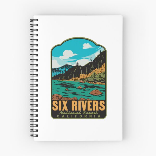 Item preview, Smith River Six Rivers National Forest Retro Travel Art designed and sold by HalpinDesign.