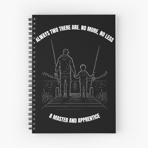 Item preview, Always Two There Are Master And Apprentice - Funny Fishing Dad designed and sold by GeekAnglerStore.