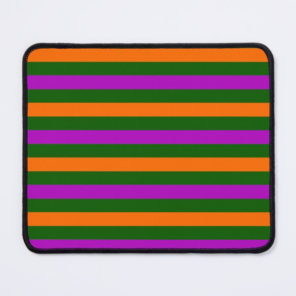 Item preview, Orange And Purple Stripes Design Green  designed and sold by PatternTitan.