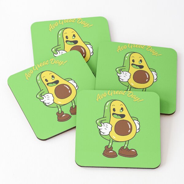Item preview, Avo Great Day Cute Avocado Funny Positive Pun Kawaii Food Lover Design designed and sold by PRFashions.