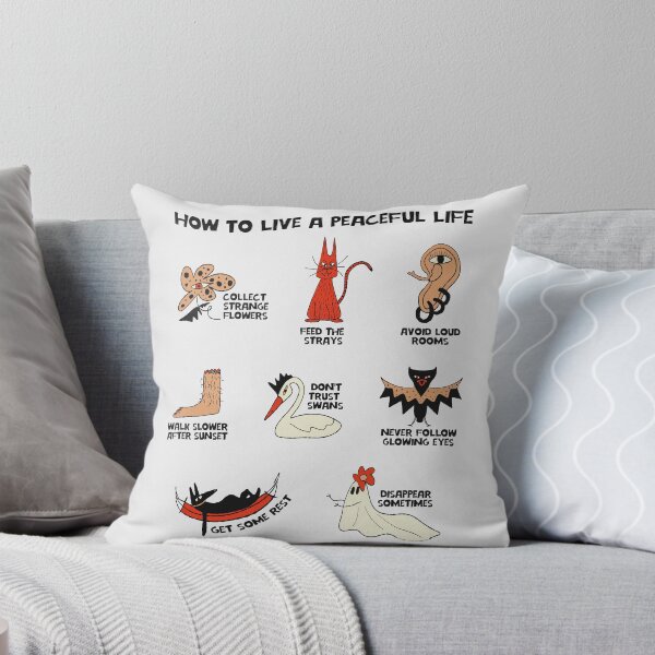 Item preview, How to Live a Peaceful Life designed and sold by adamstav-prints.