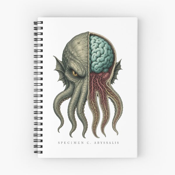 Item preview, Lovecraft Specimen C. Abyssalis - Anatomy Cutaway designed and sold by Fenay Designs.
