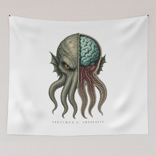 Item preview, Lovecraft Specimen C. Abyssalis - Anatomy Cutaway designed and sold by Fenay Designs.