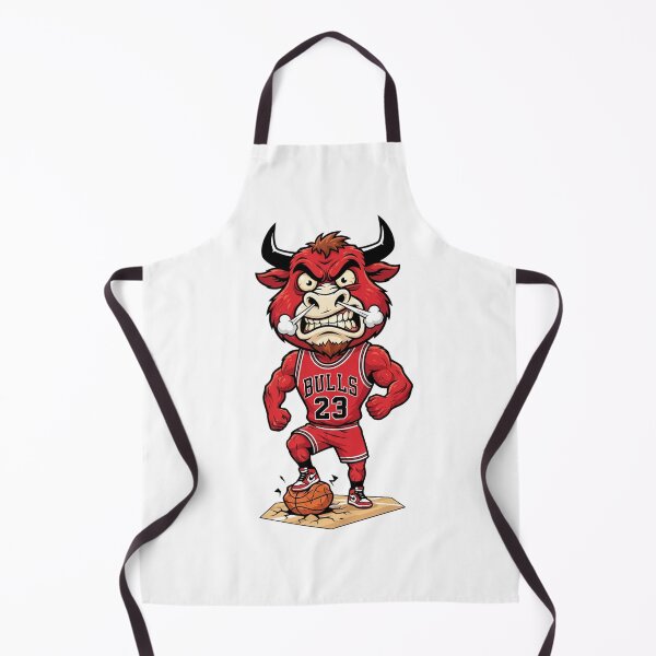 Item preview, Angry Red Bull Basketball Mascot Jersey 23 Design designed and sold by annaarthk.