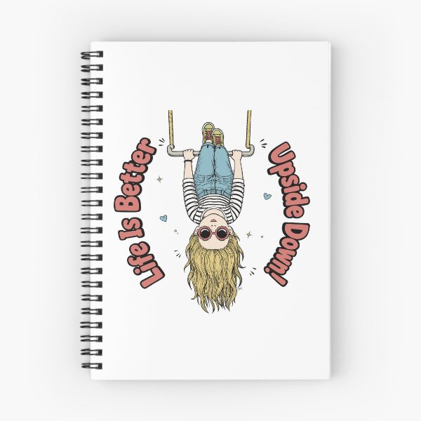 Item preview, Girl on Swing - Life Is Better Upside Down designed and sold by TasiaZenzura.