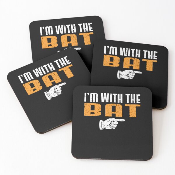 Item preview, I'm With The BAT Matching Couple Halloween designed and sold by mdmahabubur.