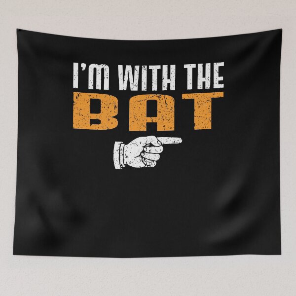 Item preview, I'm With The BAT Matching Couple Halloween designed and sold by mdmahabubur.