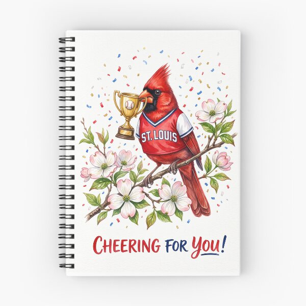 Item preview, Cardinal Cheering  designed and sold by Roy & Tiffany.