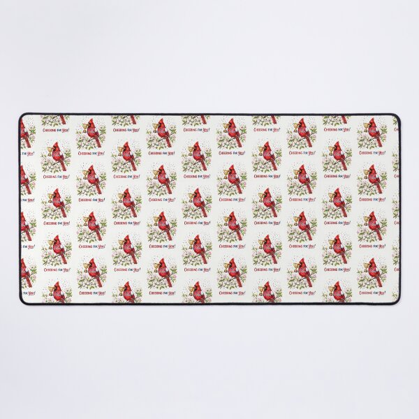 Item preview, Cardinal Cheering designed and sold by Roy & Tiffany.