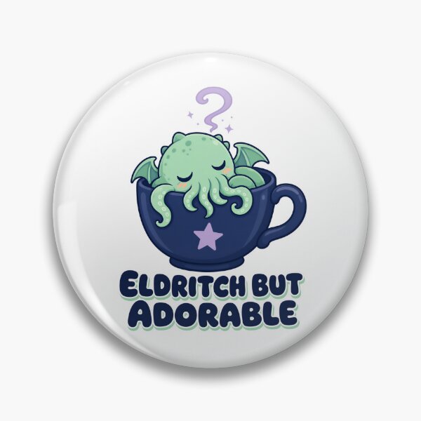 Item preview, Lovecraft Eldritch but Adorable - Teacup Cthulhu designed and sold by Fenay Designs.