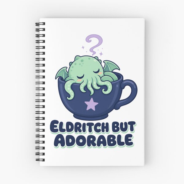 Item preview, Lovecraft Eldritch but Adorable - Teacup Cthulhu designed and sold by Fenay Designs.