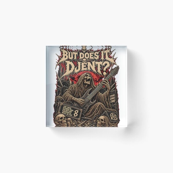 Item preview, But Does it DJent? designed and sold by SpectacledBoi.