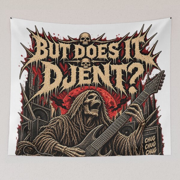 Item preview, But Does it DJent? designed and sold by SpectacledBoi.