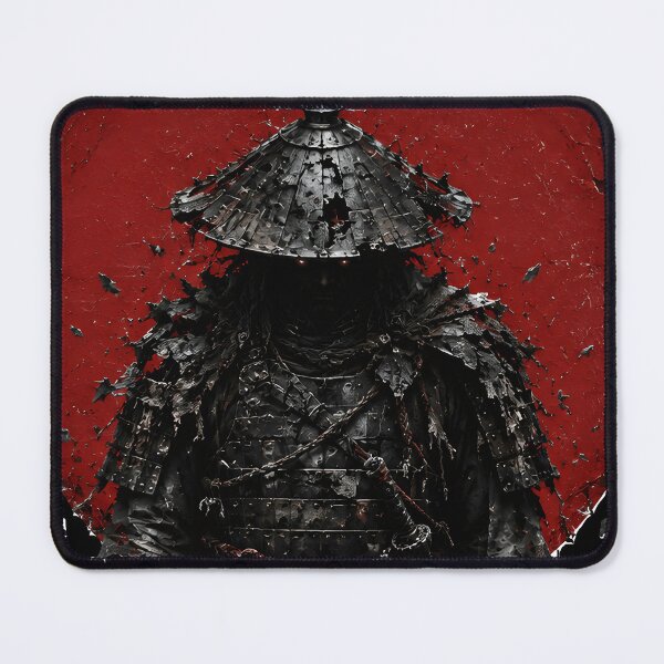 Item preview, Shadow Ronin Red Sun - Japanese Samurai Dark Streetwear designed and sold by MouradStudio.