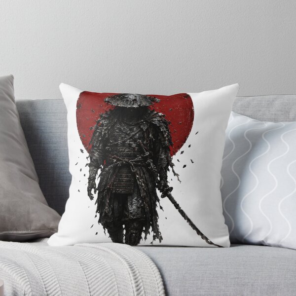 Item preview, Shadow Ronin Red Sun - Japanese Samurai Dark Streetwear designed and sold by MouradStudio.