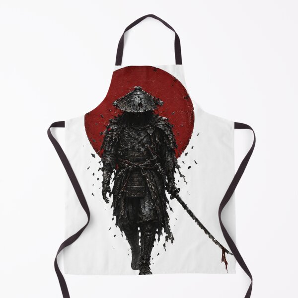Item preview, Shadow Ronin Red Sun - Japanese Samurai Dark Streetwear designed and sold by MouradStudio.