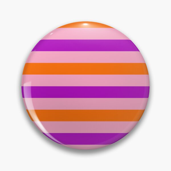 Item preview, Orange And Purple Stripes Design Pink  designed and sold by PatternTitan.