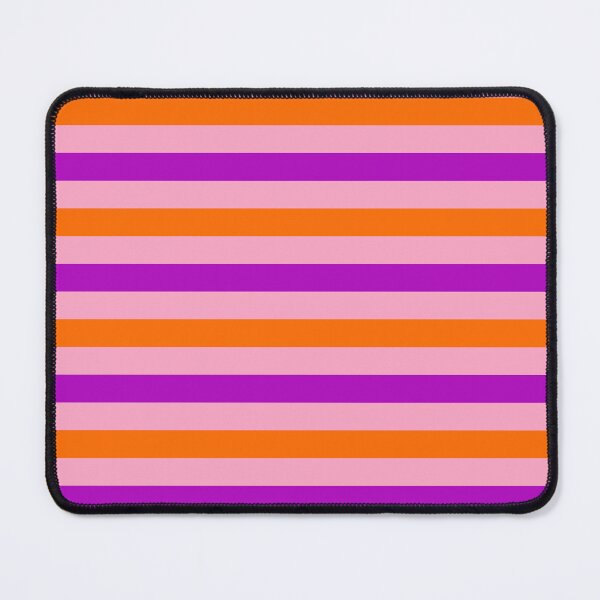 Item preview, Orange And Purple Stripes Design Pink designed and sold by PatternTitan.