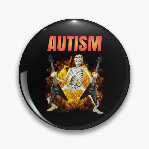 Item preview, Autism Skeleton Meme designed and sold by BelkaMd.