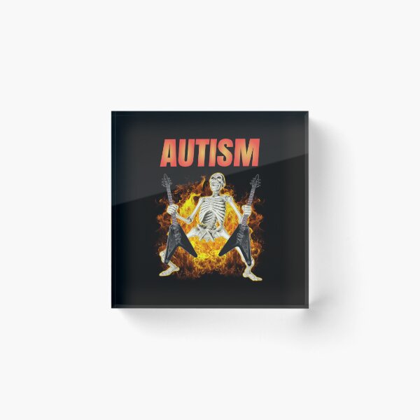Item preview, Autism Skeleton Meme designed and sold by BelkaMd.