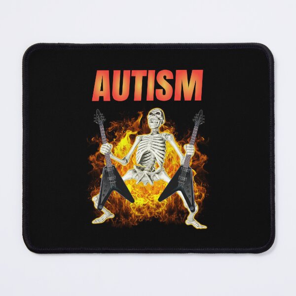 Item preview, Autism Skeleton Meme designed and sold by BelkaMd.