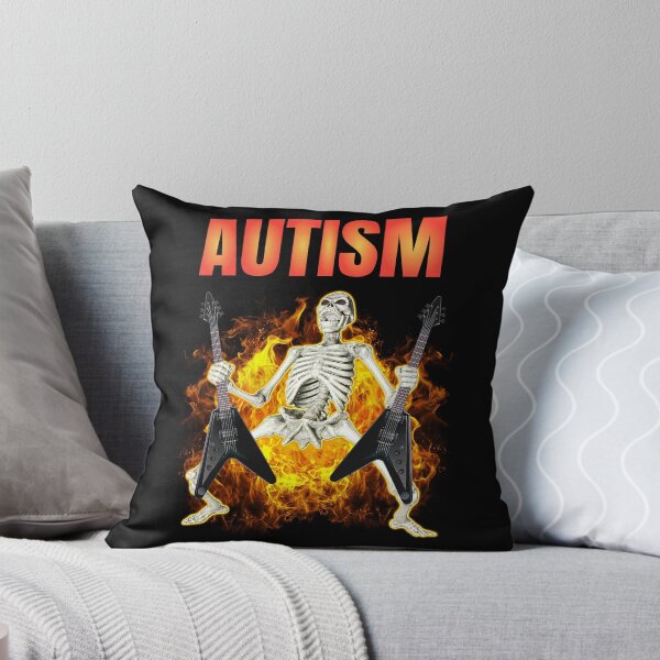 Item preview, Autism Skeleton Meme designed and sold by BelkaMd.