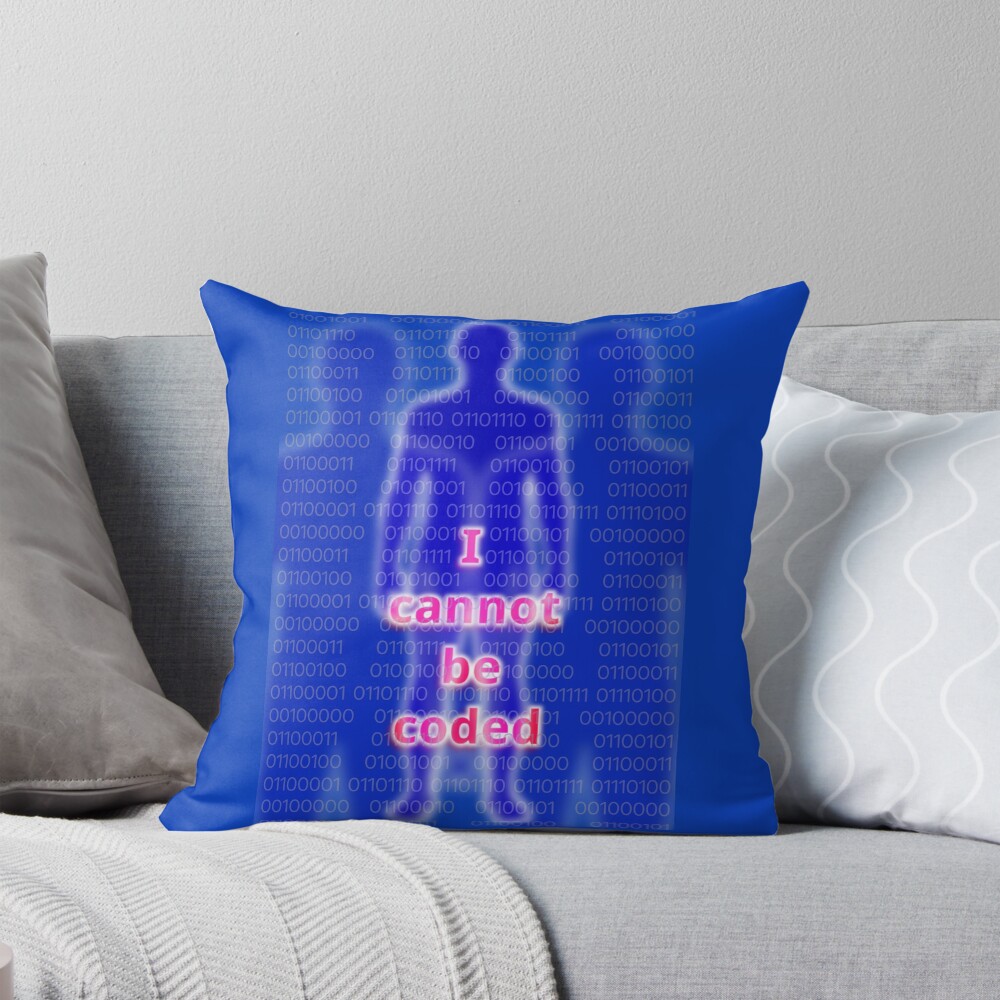 Item preview, Throw Pillow designed and sold by LittleGreyMan.