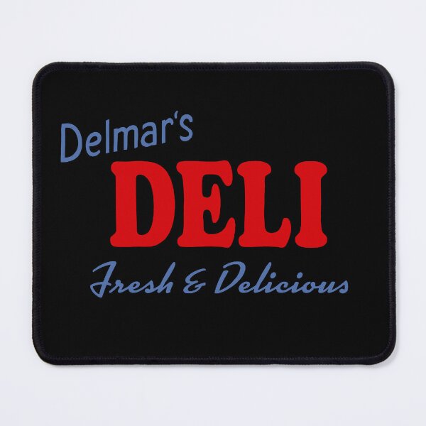 Item preview, Delmar’s DELI Fresh & Delicious Retro Deli Logo Graphic for Food Lovers designed and sold by artworkathome.