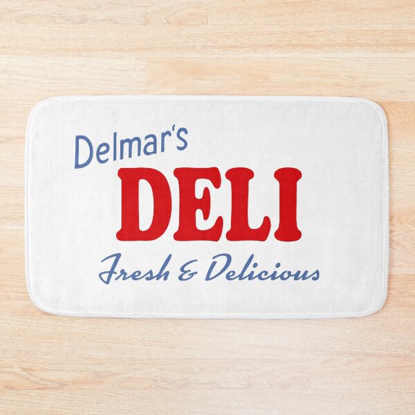 Item preview, Delmar’s DELI Fresh & Delicious Retro Deli Logo Graphic for Food Lovers designed and sold by artworkathome.