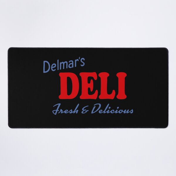 Item preview, Delmar’s DELI Fresh & Delicious Retro Deli Logo Graphic for Food Lovers designed and sold by artworkathome.