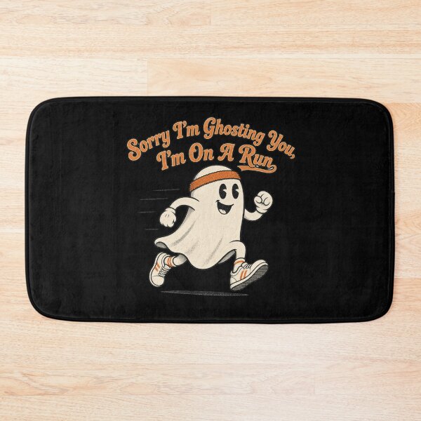 Item preview, Sorry I'm Ghosting You I'm On A Run Shirt, Vintage Retro Ghost Runner Tee, Funny Halloween Fitness Graphic designed and sold by TshirtsLabs.