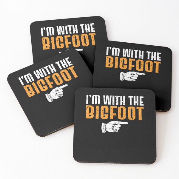 Item preview, I'm With The BIGFOOT Matching Couple Halloween designed and sold by mdmahabubur.