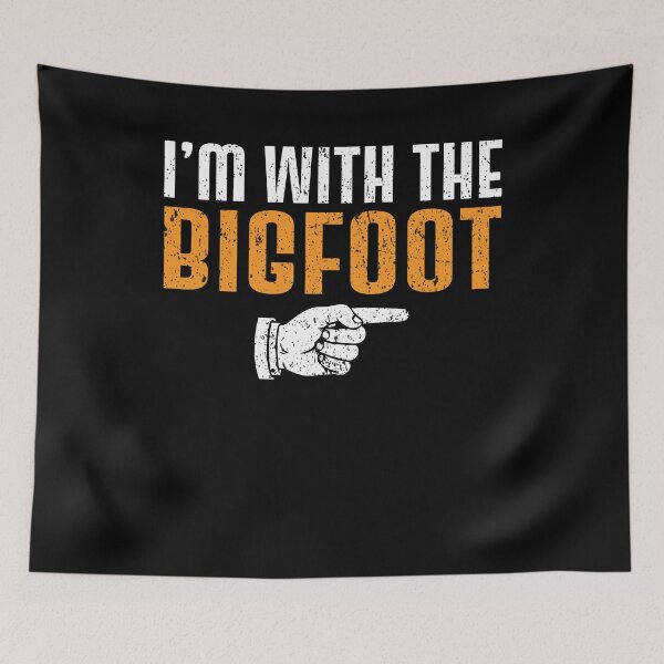Item preview, I'm With The BIGFOOT Matching Couple Halloween designed and sold by mdmahabubur.
