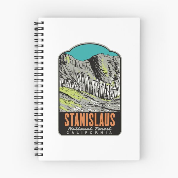 Item preview, Columns of the Giants Stanislaus National Forest Retro Art designed and sold by HalpinDesign.