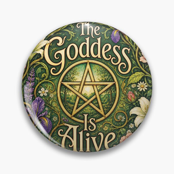 Item preview, The Goddess Is Alive V.3 designed and sold by catmamadesigns.
