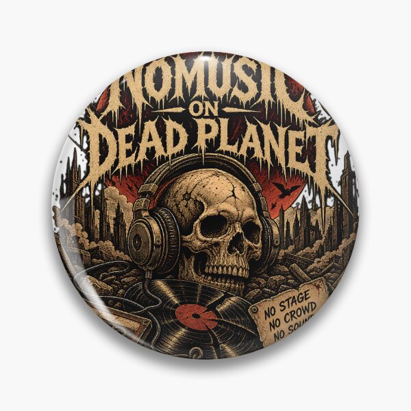 Item preview, No Music on Dead Planet designed and sold by SpectacledBoi.