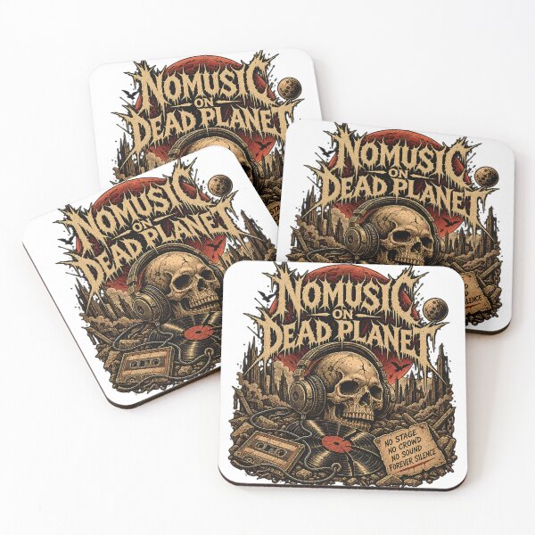 Item preview, No Music on Dead Planet designed and sold by SpectacledBoi.