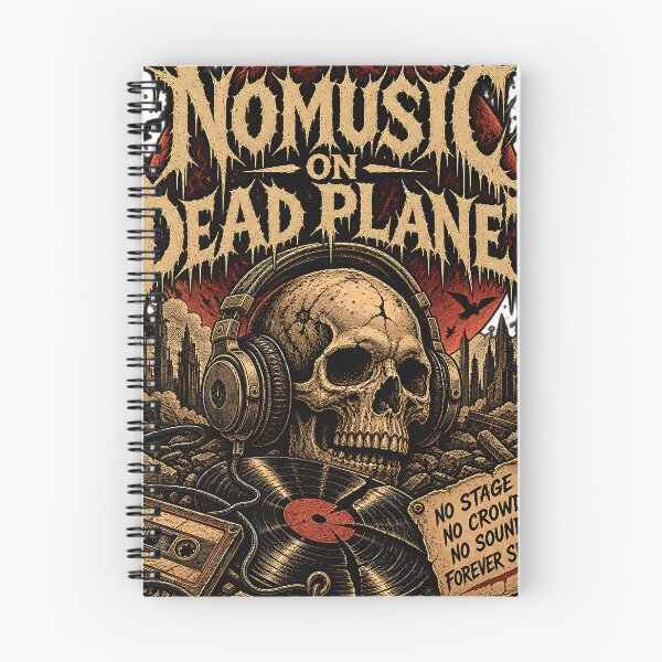 Item preview, No Music on Dead Planet designed and sold by SpectacledBoi.