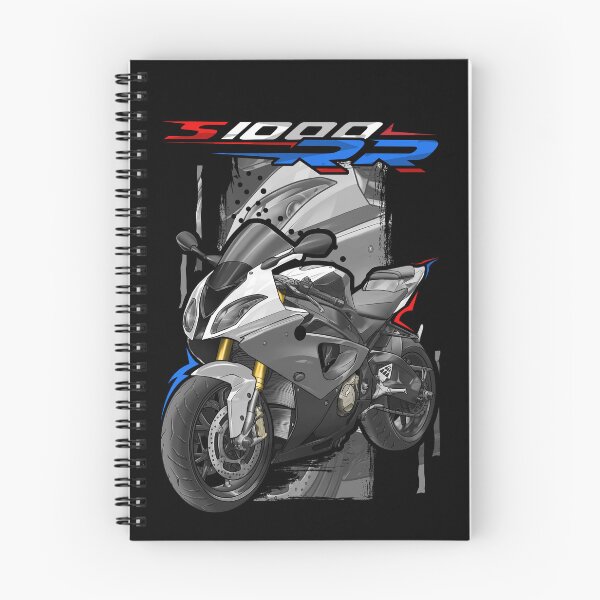 Item preview, Motorcycle S1000RR 2014 Granite Grey Metallic Matte & Alpine White for Motorcycle Riders designed and sold by MotoApparelHub.
